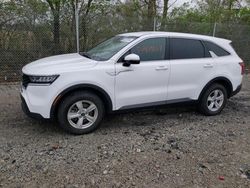 Salvage cars for sale at Cicero, IN auction: 2021 KIA Sorento LX