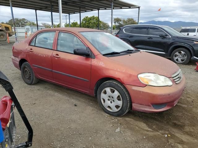 2003 Toyota Corolla CE