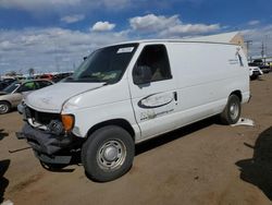 Ford salvage cars for sale: 2006 Ford Econoline E150 Van