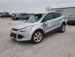Salvage cars for sale at Kansas City, KS auction: 2014 Ford Escape SE