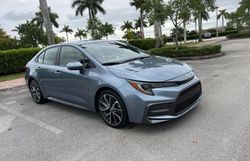 Salvage cars for sale at Riverview, FL auction: 2020 Toyota Corolla SE