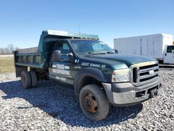 Salvage trucks for sale at Angola, NY auction: 2007 Ford F550 Super Duty