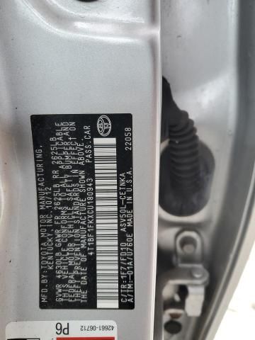 2012 Toyota Camry Base