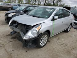 Salvage cars for sale from Copart Bridgeton, MO: 2018 Nissan Versa S