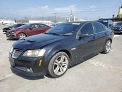 Vehiculos salvage en venta de Copart Sun Valley, CA: 2009 Pontiac G8