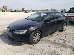 Salvage cars for sale at Cicero, IN auction: 2015 Volkswagen Jetta Base