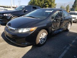 2012 Honda Civic LX en venta en Rancho Cucamonga, CA