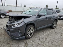 Salvage cars for sale at Van Nuys, CA auction: 2020 Toyota Rav4 XLE Premium