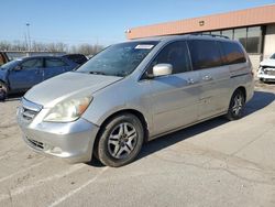 Honda salvage cars for sale: 2006 Honda Odyssey EXL