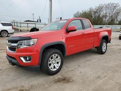 Salvage cars for sale from Copart Oklahoma City, OK: 2017 Chevrolet Colorado LT