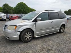 Salvage cars for sale at Mocksville, NC auction: 2010 Chrysler Town & Country Touring