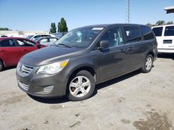 Salvage cars for sale at Hayward, CA auction: 2010 Volkswagen Routan SE
