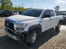 Salvage cars for sale from Copart Bridgeton, MO: 2011 Toyota Tundra Double Cab SR5