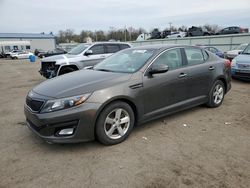 Salvage cars for sale at Pennsburg, PA auction: 2014 KIA Optima LX