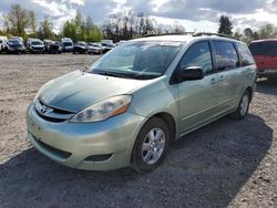 Toyota Sienna CE salvage cars for sale: 2008 Toyota Sienna CE