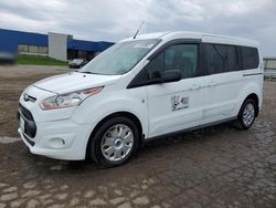 Salvage cars for sale from Copart Woodhaven, MI: 2016 Ford Transit Connect XLT