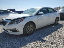 Salvage cars for sale at Wayland, MI auction: 2015 Hyundai Sonata SE