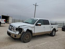 Salvage cars for sale from Copart Andrews, TX: 2012 Ford F150 Supercrew