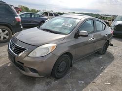 Nissan Versa salvage cars for sale: 2013 Nissan Versa S