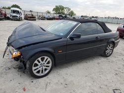 Salvage cars for sale from Copart Haslet, TX: 2003 BMW 330 CI