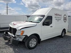 Salvage cars for sale from Copart Riverview, FL: 2021 Nissan NV 2500 S