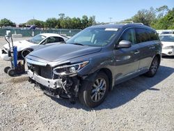 Infiniti salvage cars for sale: 2015 Infiniti QX60