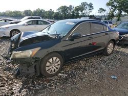 Salvage cars for sale at Byron, GA auction: 2010 Honda Accord LX
