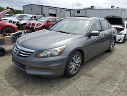 Salvage cars for sale from Copart Vallejo, CA: 2011 Honda Accord EX