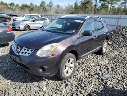 Salvage cars for sale from Copart Windham, ME: 2011 Nissan Rogue S