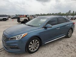 Salvage cars for sale at Houston, TX auction: 2015 Hyundai Sonata Sport