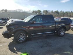 Salvage cars for sale at Exeter, RI auction: 2018 Dodge RAM 1500 Longhorn