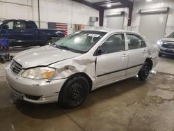 Salvage cars for sale at Avon, MN auction: 2004 Toyota Corolla CE