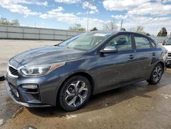 KIA Forte fe Vehiculos salvage en venta: 2019 KIA Forte FE