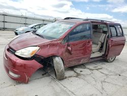 Salvage cars for sale from Copart Walton, KY: 2005 Toyota Sienna XLE