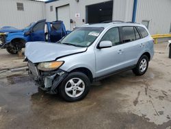 Salvage cars for sale from Copart New Orleans, LA: 2007 Hyundai Santa FE GLS