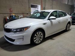 Salvage cars for sale from Copart Blaine, MN: 2016 KIA Optima LX