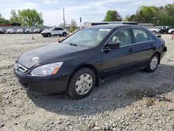 Salvage cars for sale from Copart Mebane, NC: 2003 Honda Accord LX