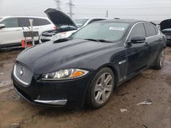 Salvage cars for sale at Elgin, IL auction: 2015 Jaguar XF 2.0T Premium