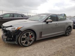 Salvage cars for sale from Copart Houston, TX: 2019 KIA Stinger GT2
