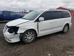 Salvage cars for sale from Copart Ontario Auction, ON: 2015 Chrysler Town & Country Touring