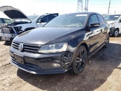 Salvage cars for sale from Copart Elgin, IL: 2018 Volkswagen Jetta Sport