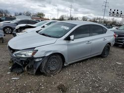 Salvage cars for sale from Copart Columbus, OH: 2018 Nissan Sentra S