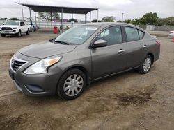 Salvage cars for sale at San Diego, CA auction: 2015 Nissan Versa S