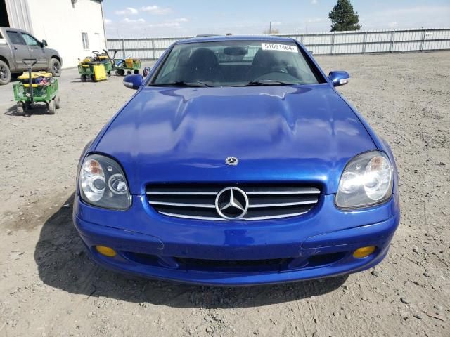 2001 Mercedes-Benz SLK 230 Kompressor