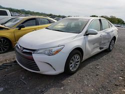Salvage cars for sale at Madisonville, TN auction: 2015 Toyota Camry LE