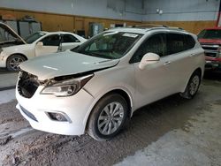 Salvage cars for sale at Kincheloe, MI auction: 2017 Buick Envision Essence