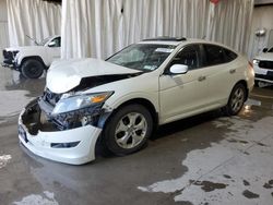Salvage cars for sale from Copart Albany, NY: 2012 Honda Crosstour EXL