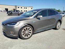 Salvage cars for sale from Copart Wilmer, TX: 2016 Tesla Model X