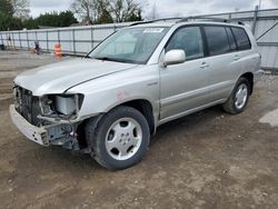 Salvage cars for sale from Copart Finksburg, MD: 2006 Toyota Highlander Limited