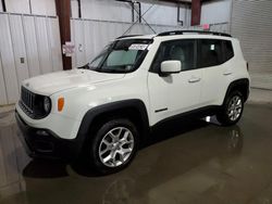Salvage cars for sale from Copart Ellwood City, PA: 2017 Jeep Renegade Latitude